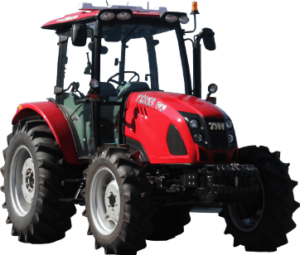 Unmanned tractor with SBG Systems GNSS-INS