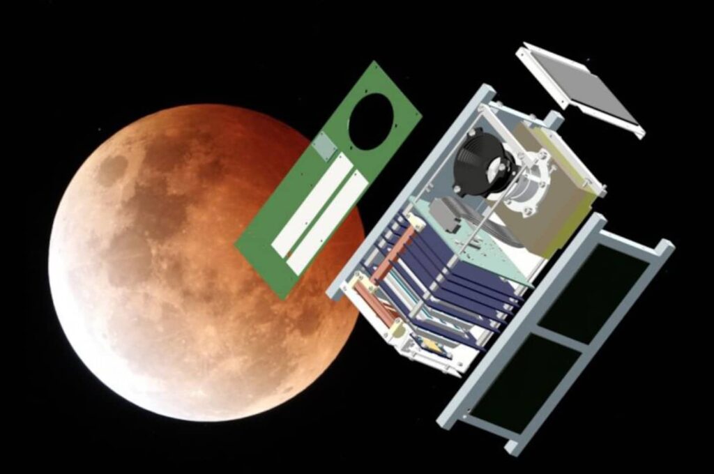 AMICal Sat CubeSat with Nicomatic connectors