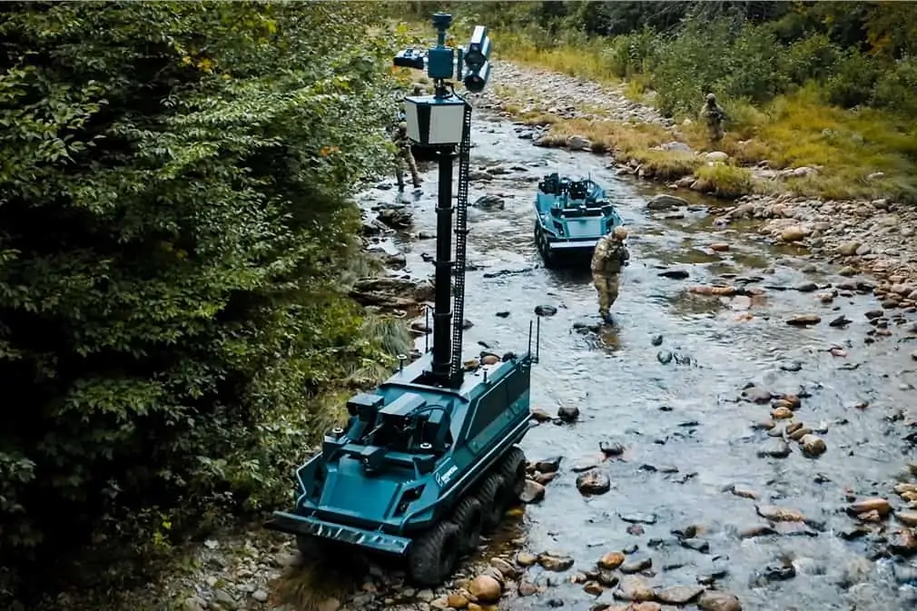 Rheinmetall Mission Master Armed Reconnaissance UGV