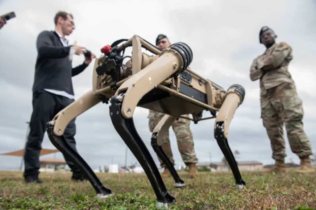 US Air Force security UGV