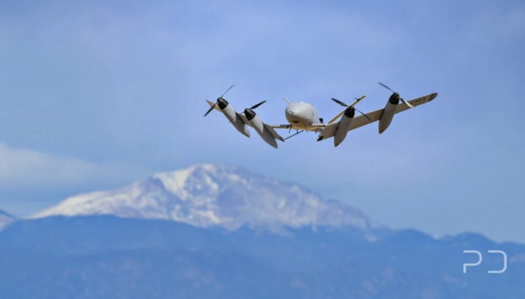 VTOL UAV from PteroDynamics.
