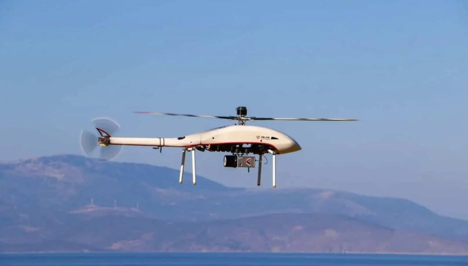 Helicopter UAV from Velos Rotors.