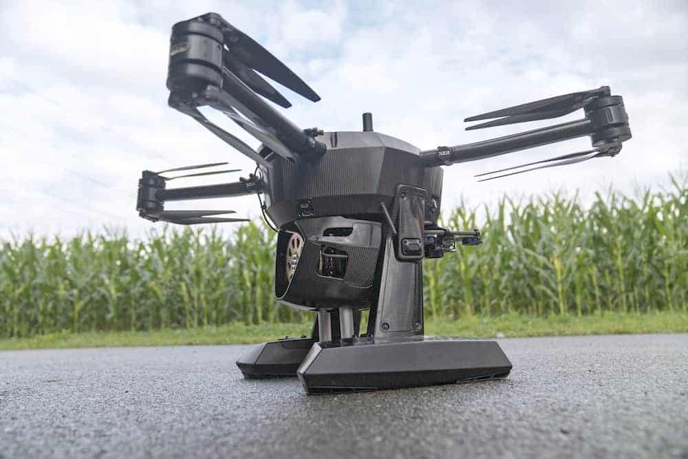 Multirotor drone from XER Technologies.