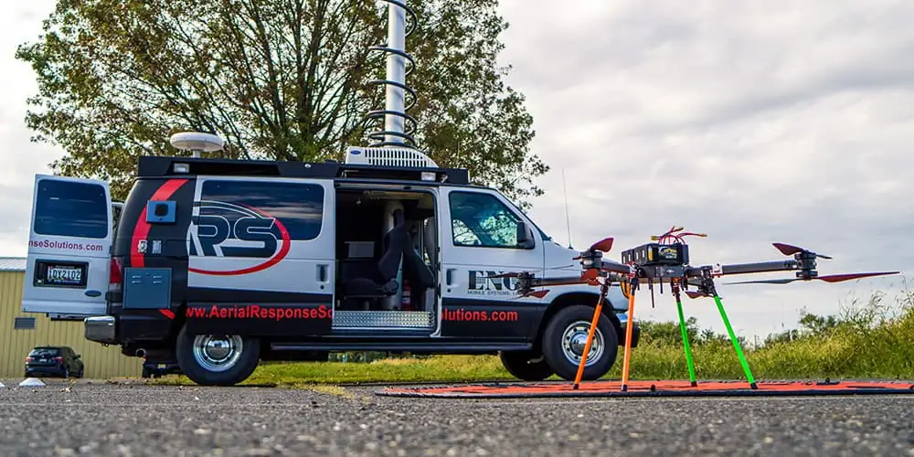 uav and drone command vehicle