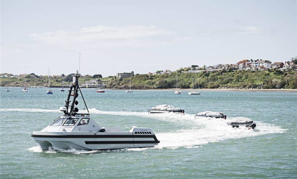 Autonomous minesweeper USV