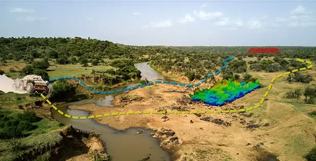 DARPA RACER-Sim offroad UGV project