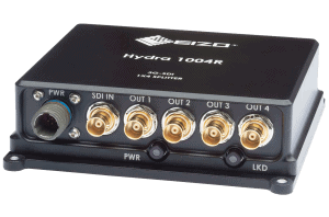 Hydra 1004R Rugged 3G-SDI 1x4 video splitter