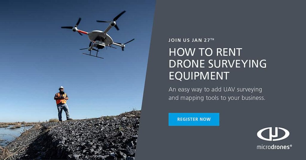 how to rent drone surveying equipment