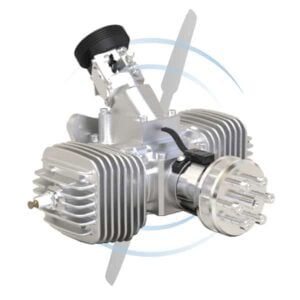 Multi Fuel 2 Cylinder UAV Engine by Sky Power