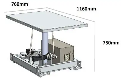 stabilized uav landing pad