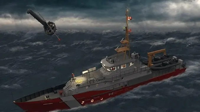 Canadian Coast Guard Drone Surveillance System