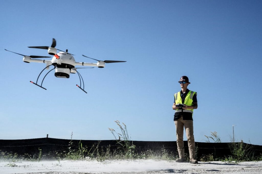 Microdrones LiDAR surveying