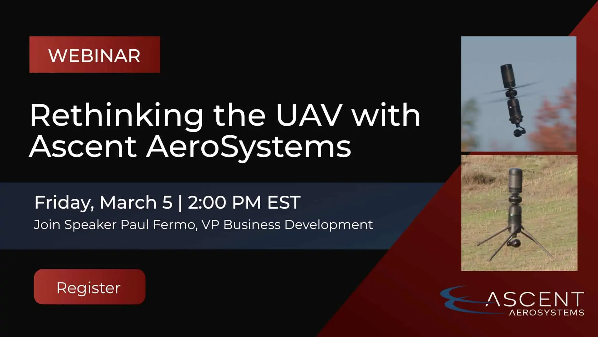 Rethinking the UAV Webinar with Ascent AeroSystems