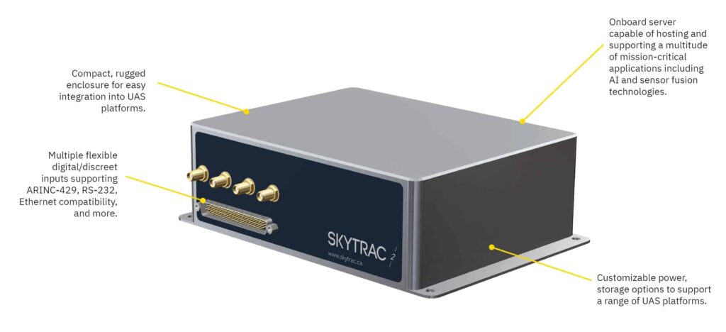 SKYTRAC UAV Satcom terminal