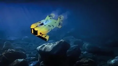 Saab Unmanned Underwater Vehicle