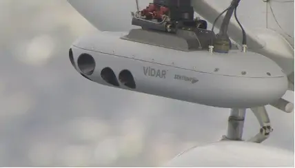 ViDAR VMS pod flight