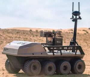 unmanned military vehicle