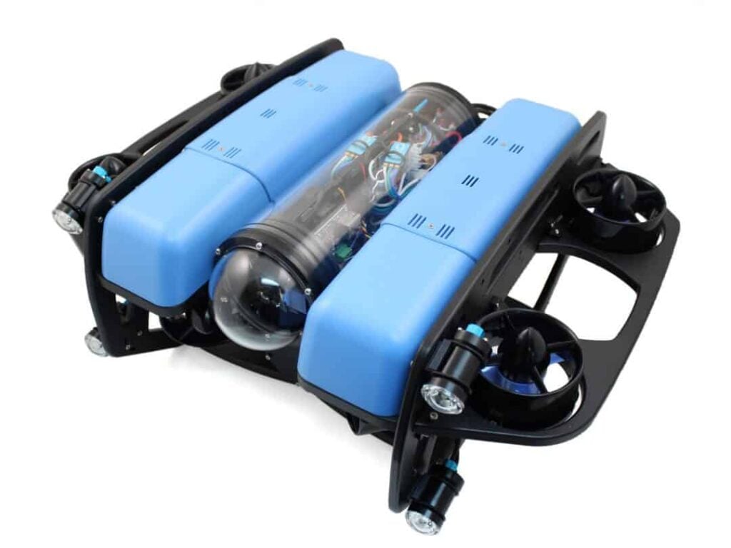 BlueROV2 - remote operated underwater vehicle