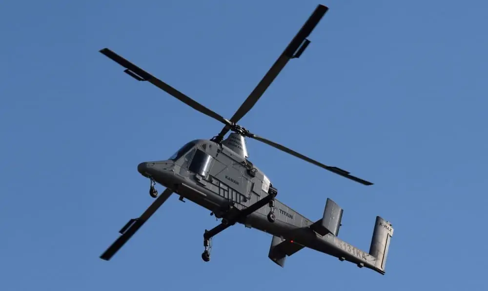 K-MAX TITAN unmanned helicopter