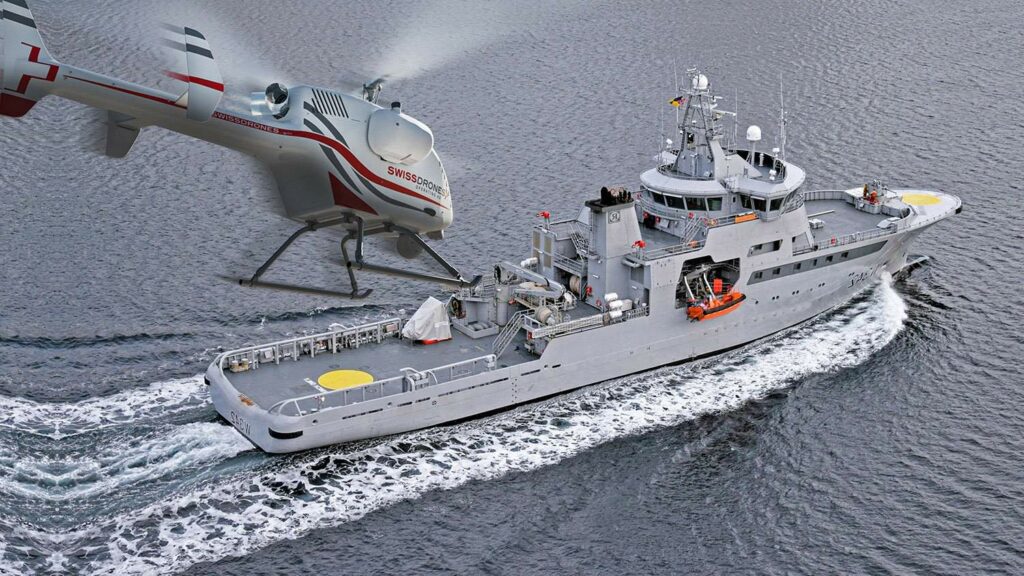 uav helicopter for maritime applications