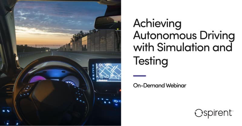 Achieving Autonomous Driving with Simulation and Testing