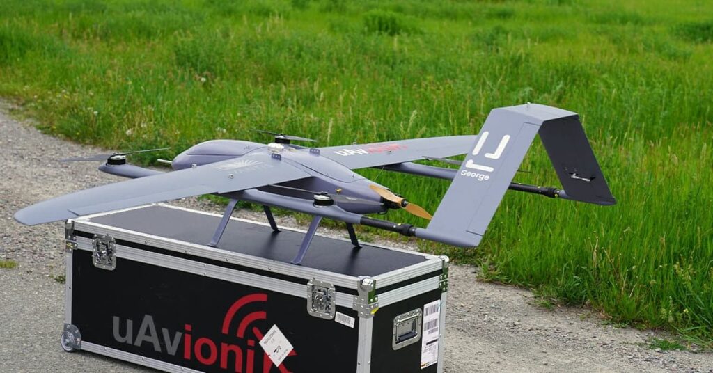 uAvionix VTOL drone