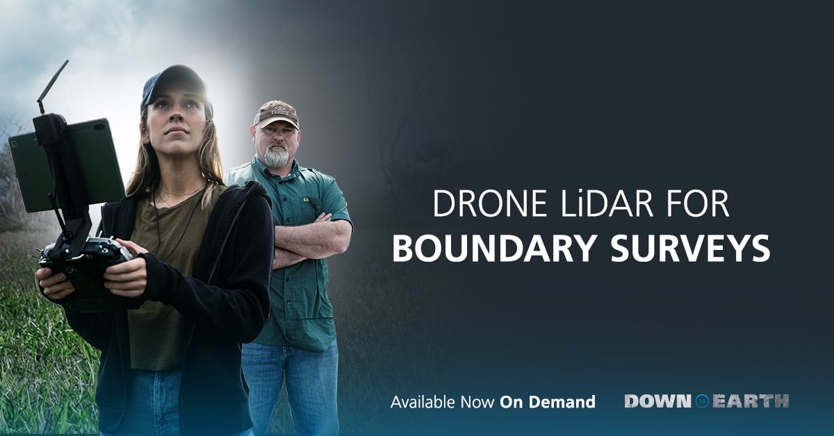 How to Do Boundary Surveys With Drone Lidar