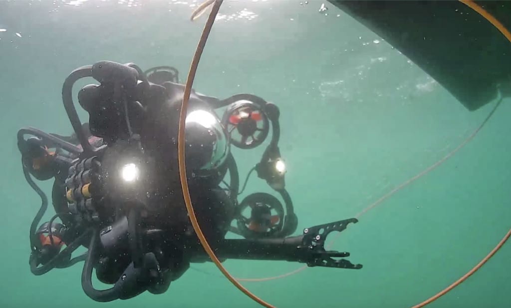 Inspection ROV by RJE Oceanbotics Inspection ROV by RJE Oceanbotics