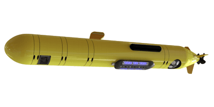 Recon AUV underwater inspection camera