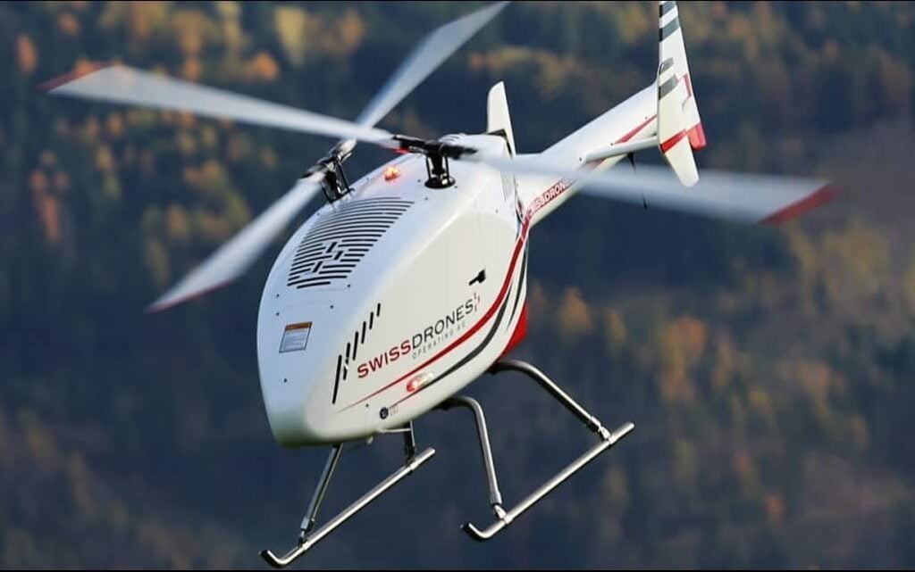 SwissDrones SDO 50 V2 unmanned helicopter