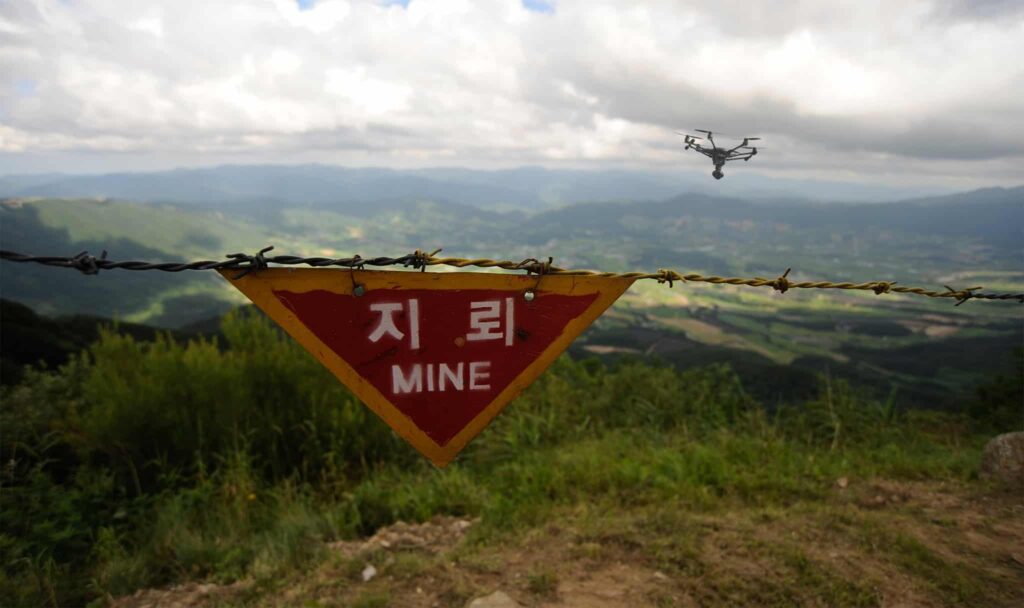 Drones for landmine detection 1