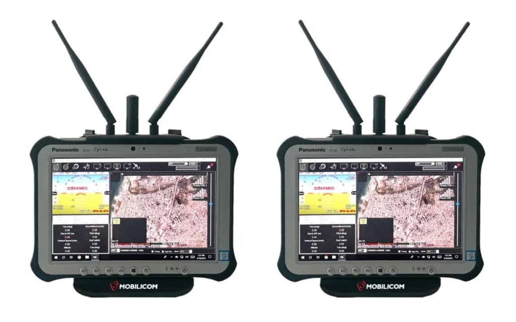 Mobilicom drone touch controllers