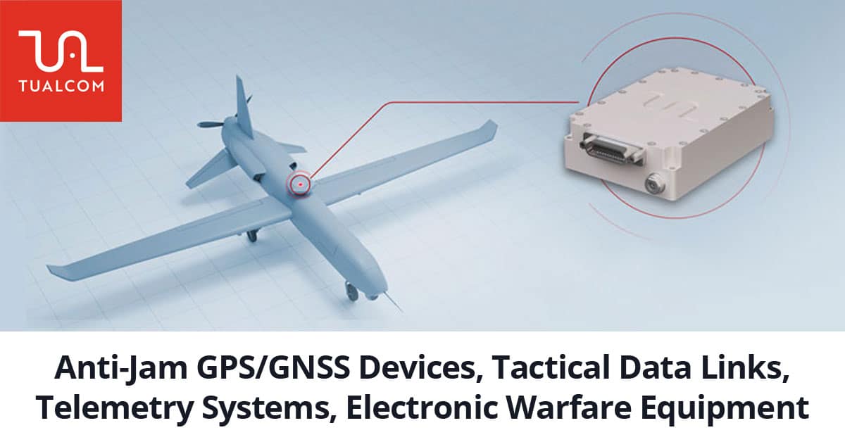 AntiJam GPS Tactical Data Links Drone Telemetry Electronic Warfare