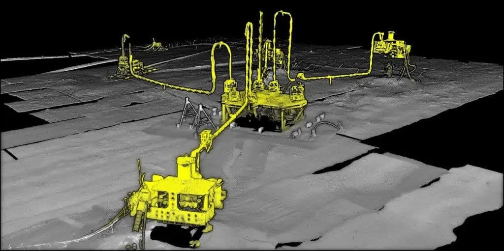 Deep Water Laser Survey Mapping from ROVs