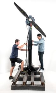 UAV thrust stand for very large motors