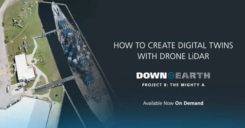 How to create Digital Twins with Drone Lidar