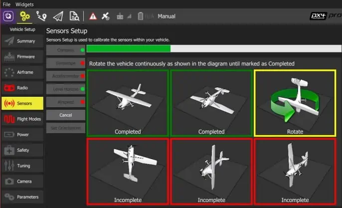 Magnetometer integration with PX4 UAV autopilot