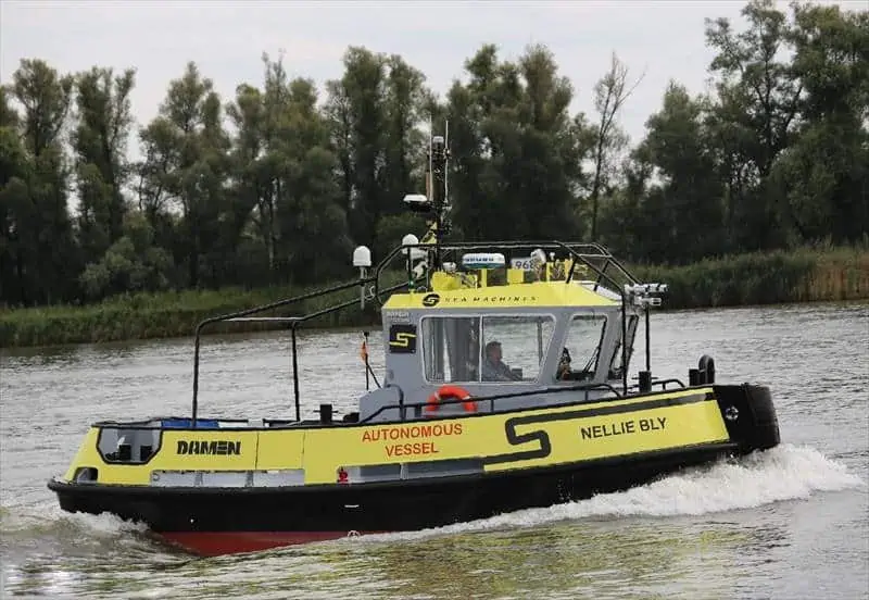 Sea Machines autonomous vessel