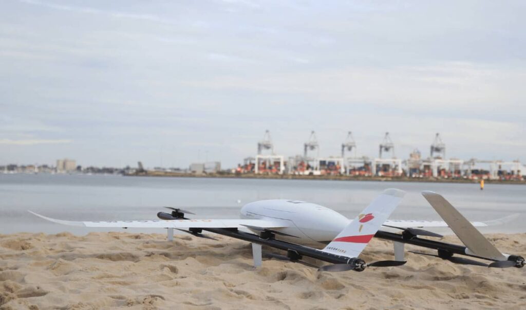 Swoop Aero drone with Casia detect-and-avoid