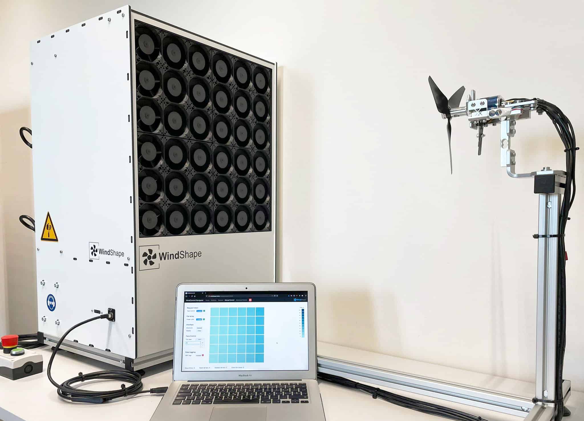 Drone wind tunnel modeling