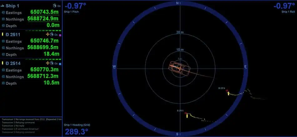 Acoustic positioning