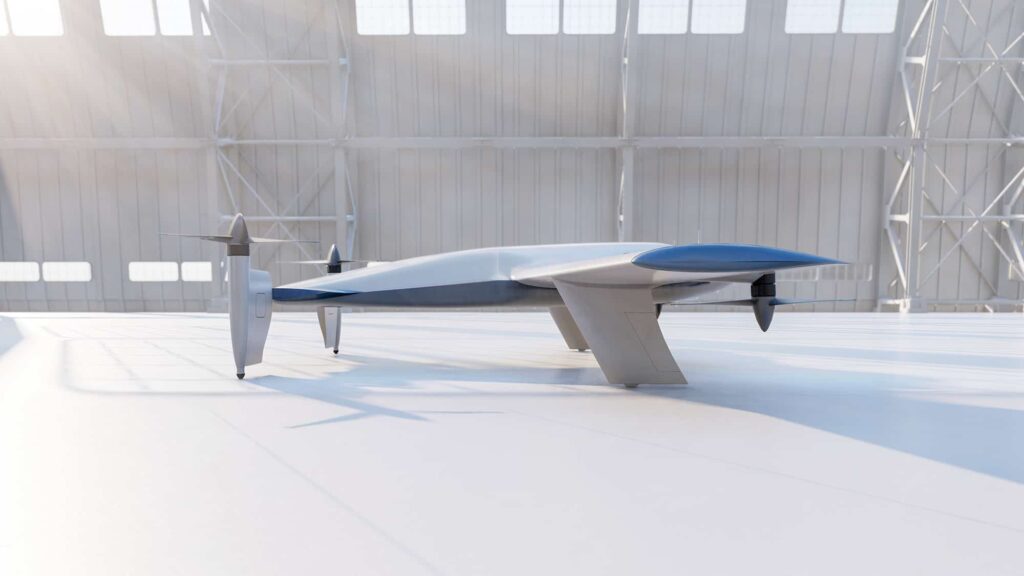 Electric VTOL TiltRotor UAV Delivery Drone for Cargo & Logistics