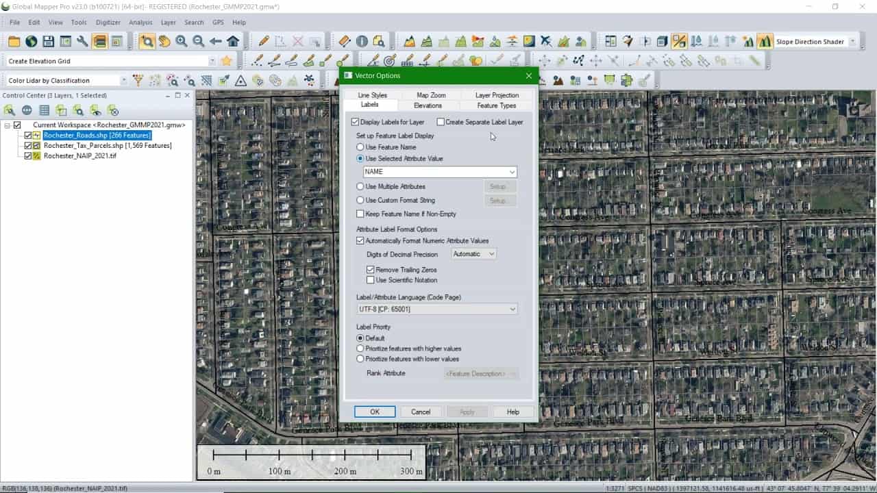 Managing data between Global Mapper and Global Mapper Mobile