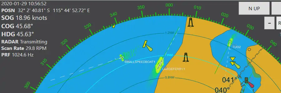 Maritime Display processing