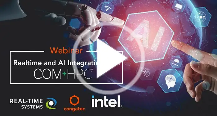 Realtime and AI integration with COM-HPC