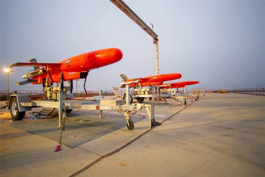 US Navy target drone