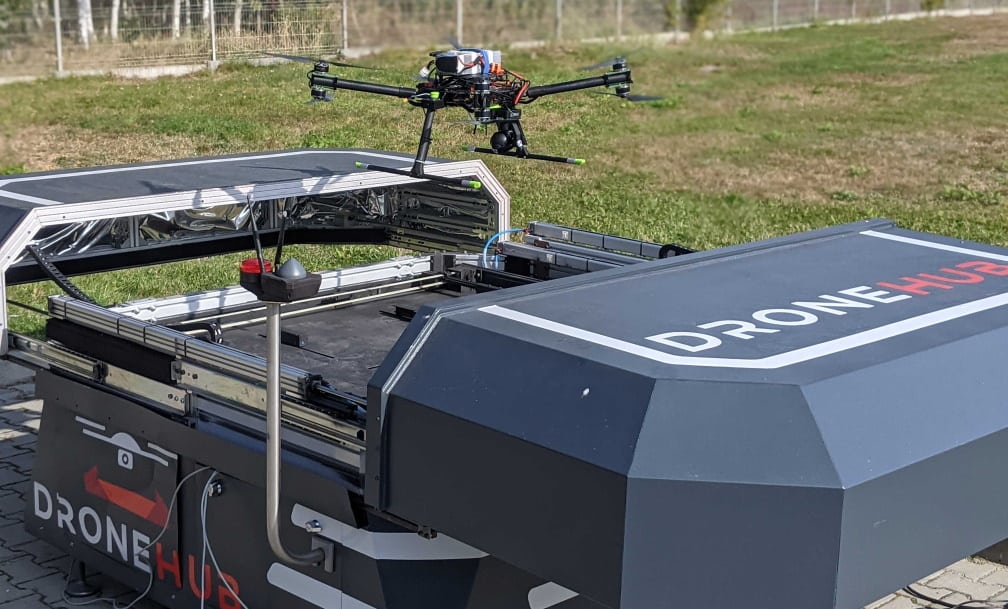 Dronehub EU urban drone flights