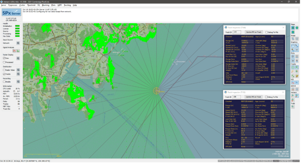 spx server Radar Traxcking System