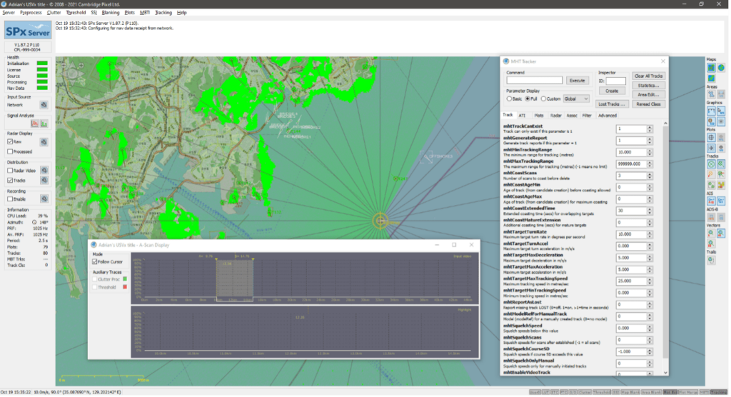 spx server Radar data extractor