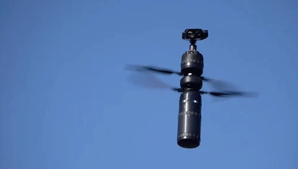 Compact and modular coaxial drone